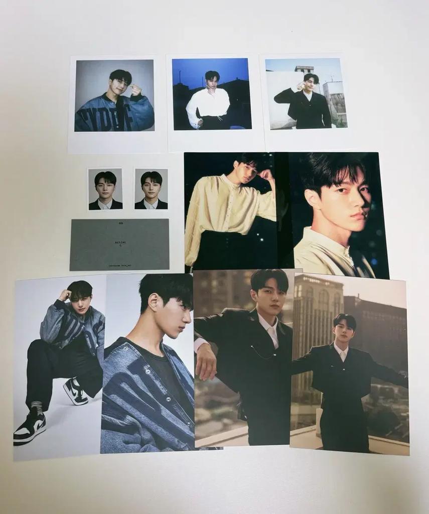 INFINITE L Kim Myungsoo Concert Goods Certificate Photo Postcard Poka Pola Transfer