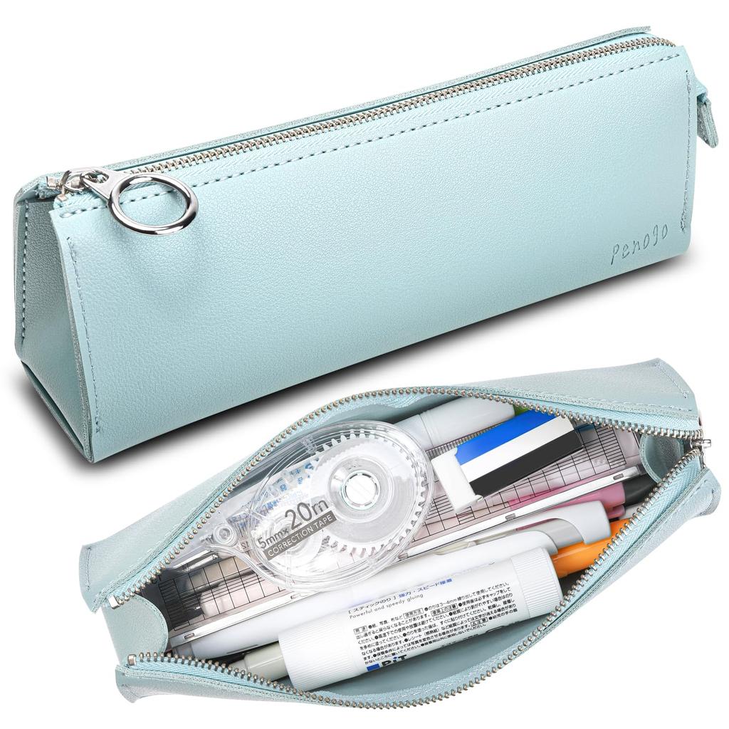 Most Popular Pen Case Chosen by 600 a Super Simple Pen Case for Pencil Case for Women [The People] Penogo, Adults, (blue Green)