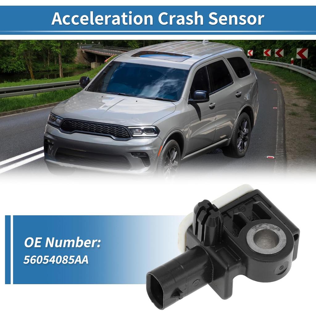 Nº 56054085AA Sensor de Aceleração para Ram 1500 3.6L 5.7L para Ram 2500 5.7L 13-18 para Dodge Durango 3.6L 5.7L 11-20 para Dodge Charger 11-23 Colisão