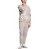Adidas Originals Sweatshirt Unisex Preppy Silver Gray JL8386