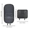 Universal PU Leather Car Anti-Kick Mats Auto Seat Back Protector Cover For Seat Back Organizer Anti-Dirty Pad Car Accessories