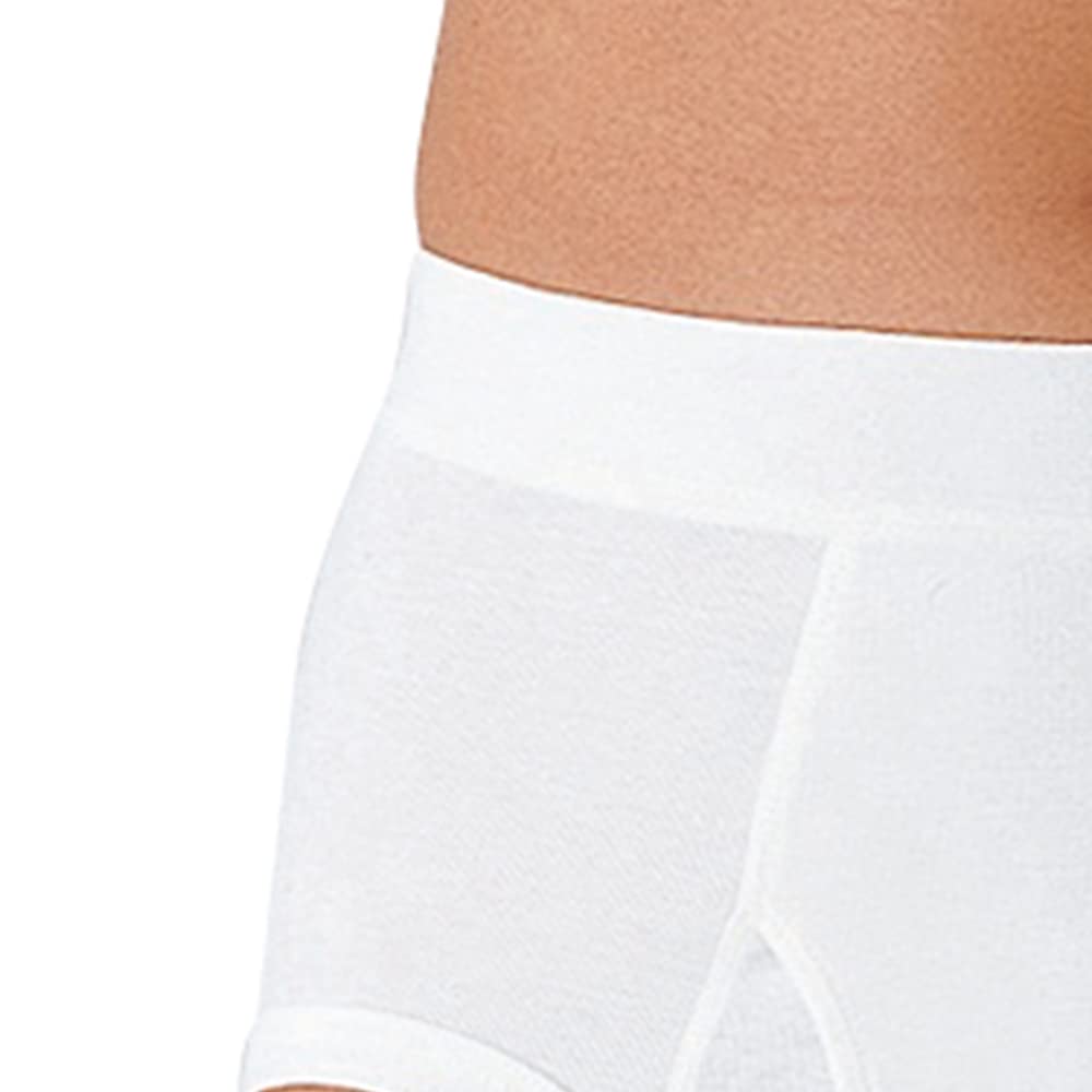 Gunze Spun Soft Antibacterial and Front Set of Size M Briefs, Underwear, 100% Cotton, Deodorizing, Opening, 2, Men's, White, (SV61302)