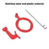 Dental  Film Positioning System Kit Portable Intra Oral  Film Positioner Holder for  Red 