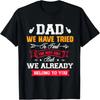 Distressed Funny Husband _ Stay At Home Dad T-Shirt
