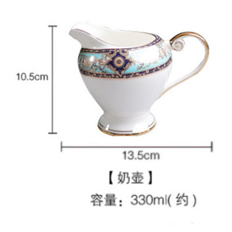 Bone China Coffee Cup And Saucer Set, Flower Teapot, Retro British Phnom Penh Afternoon Tea Cup, Black Tea Cup Gift Box.
