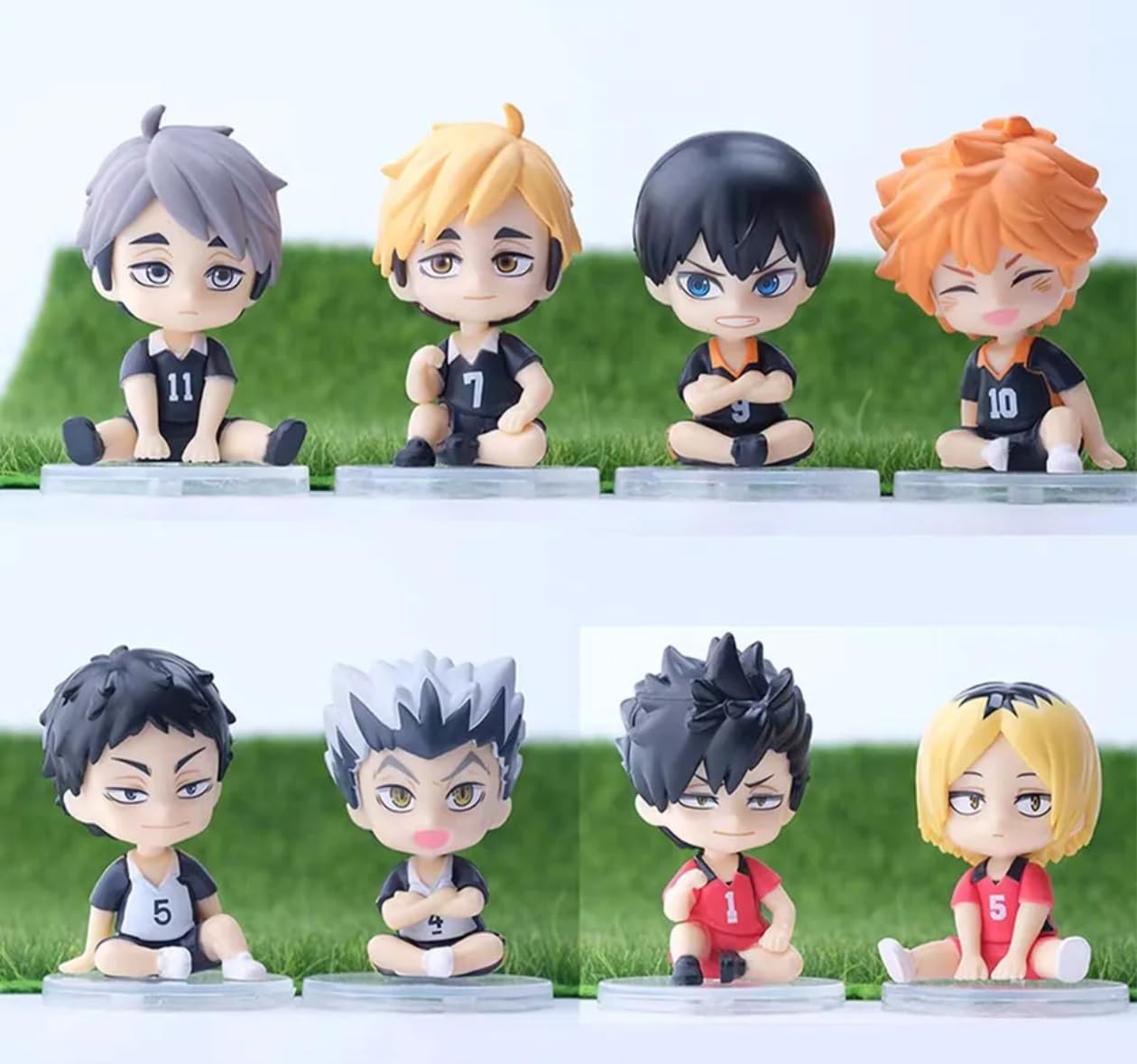 

Figures Sitting Haikyu!! (8 Figures) [Used]