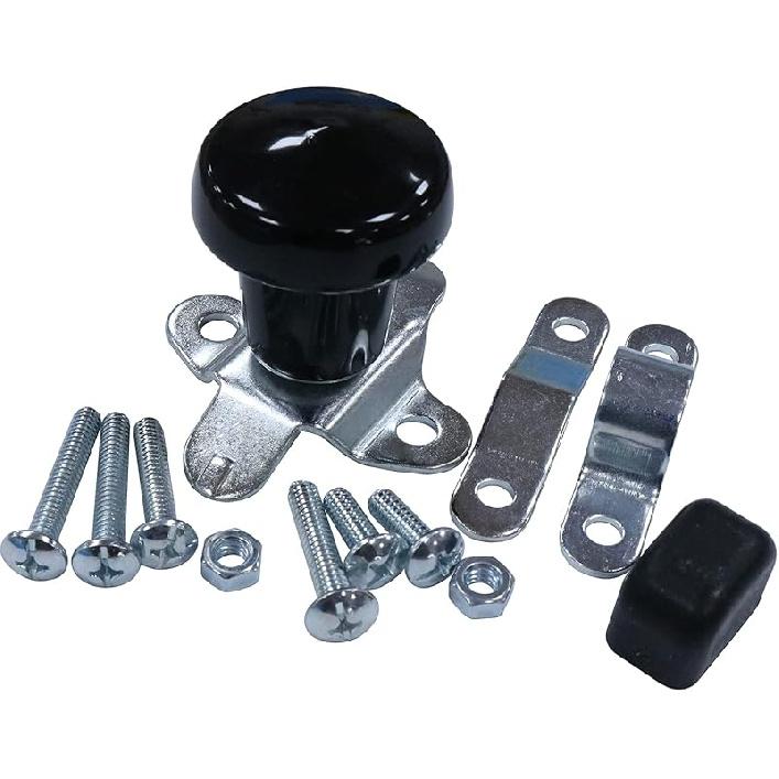 DVPARTS Red Universal Tractor Steering Wheel Spinner Knob Rubber Knob Steering Wheel Sleeve WSV122R For John Deere Case IH International Farmall And