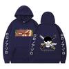 2026 Animation ONE PIECE Sauron Printed Loose Hoodie Autumn Men's and Women's Fleece Hooded Sweater New
