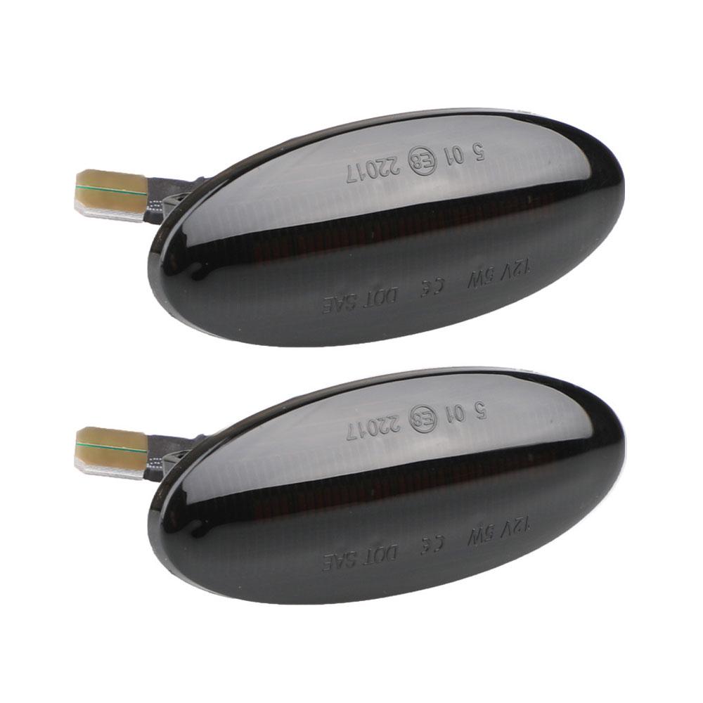 

2 шт. светодиодный динамический боковой габаритный указатель поворота для Nissan NV200 NV400 NP300 Leaf Juke Qashqai Micra Cube Note Dualis March Left and right