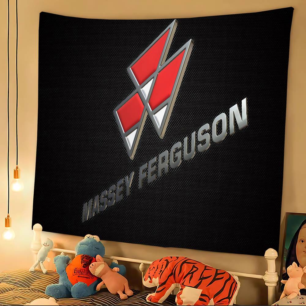 M-Massey F-Ferguson Colorful Tapestry Wall Hanging Hanging Tarot Hippie Wall Rugs Dorm Wall Art Decor