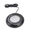 Digital LCD Round Thermometer Magnetic Suction Cup Temperature Meter for Reptile Box Fish Tank