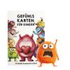 32Pcs German Emotion Monster Realistic Picture Cards Kids Feelings Flash Cards For Toddler Learning Family Game For Girls Boys