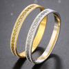 Chinese Style Great Wall Pattern Double Row Light Luxury Women's Bathing Jewelry Bracelet
