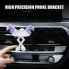 Support Téléphone Portable Voiture Haute Stabilité Design Forme Dessin Animé Installation Simple Ajustement Universel Support Téléphone Grille d'Aération Voiture