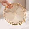 YIJUKE Light Luxury Round Serving Tray
