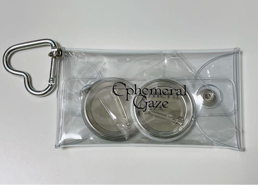 [GEBRAUCHT] TAEMIN durchsichtiges Beutel- und Anstecknadelset<>