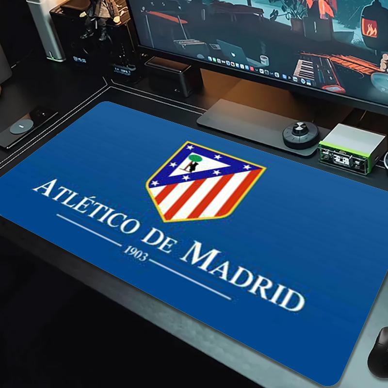 Atletico Madrid Color Mouse Pad Large Gaming Table Cushion Non-slip Laptop Tablet Big Mousepad XXL Mat Mini PC Playmat With Lock edge