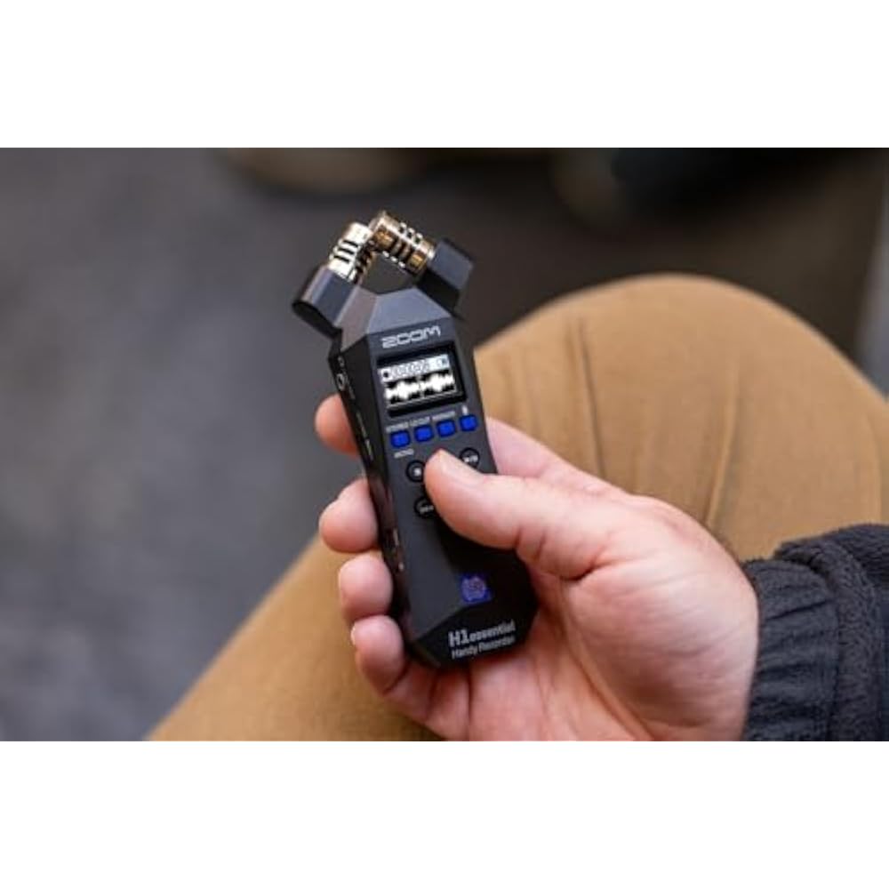 ZOOM Zoom H1 Essential Handy Recorder, 32-bit float recording compatible [performance recording w...