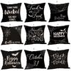 Luxurious Halloween Pillow Cover Fall Decor Pillow Case For Sofa And Waist Cushion