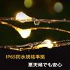 Todua Solar String Lights, 2-Pack, 30m Total Length, 300 LEDs, Outdoor Fairy Lights, 8 Modes, Waterproof, Copper Wire, Solar Charging, for Trees, Gard