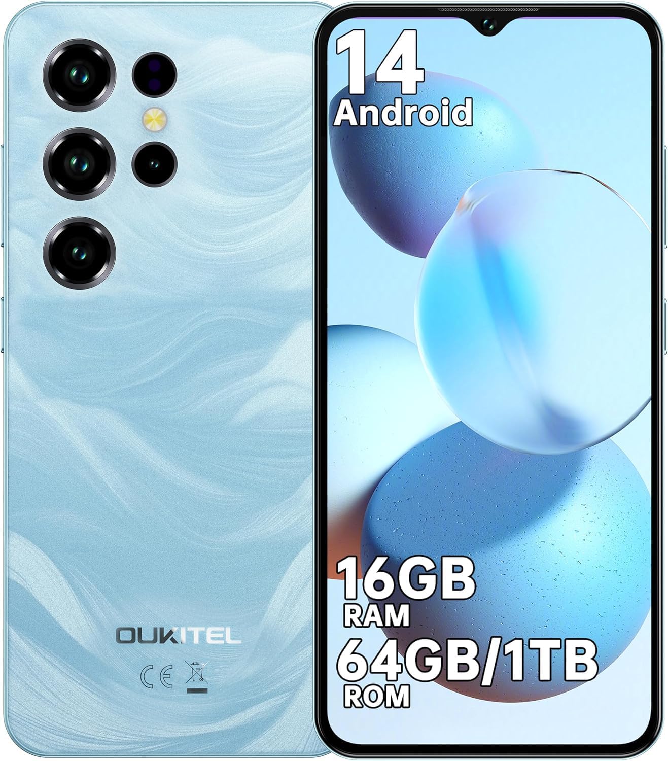 OUKITEL C2 Atbloķēts mobilais tālrunis Android