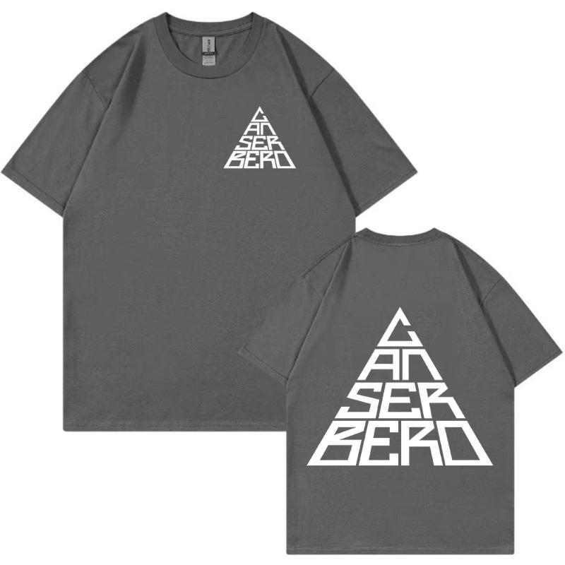 

Canserbero Logo Graphic T Shirt Unisexs Women Fashion Vintage Short Sleeve Tshirts Cotton Oversized T Shirts Tops Streetwear S