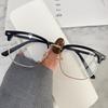 Unisex Vintage Anti Radiation Eyeglass Anti-blue and Anti-fatigue Glasses Anti Radiation Eyeglass for Man Women