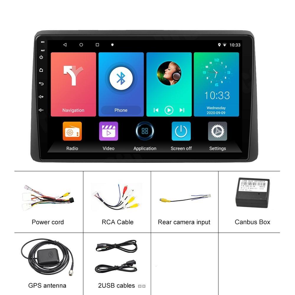 För Renault Duster Arkana 2018 - 2021 GPS Navigation Android Bilradio Video Stereo Palyer RDS 1+16GB