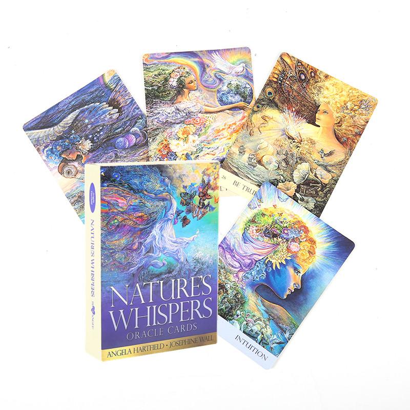 

Карты-оракулы «Шепот природы» Настольные игры на 50 колод