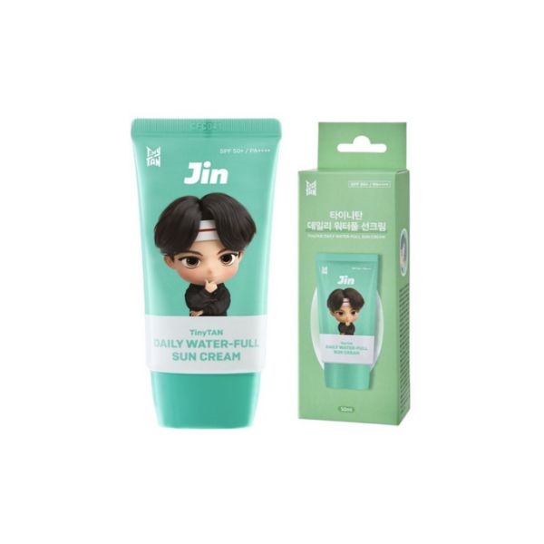 

Monami TinyTAN BTS Daily Waterful Sun Cream JIN SPF50+ PA++++ Hydrating UV Protection Sunscreen 50ml JIN