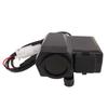 Motorcycle Handlebar Charger ABS with Voltage and Temperature Digital Display Motorbike Power Supply Socket for Riding