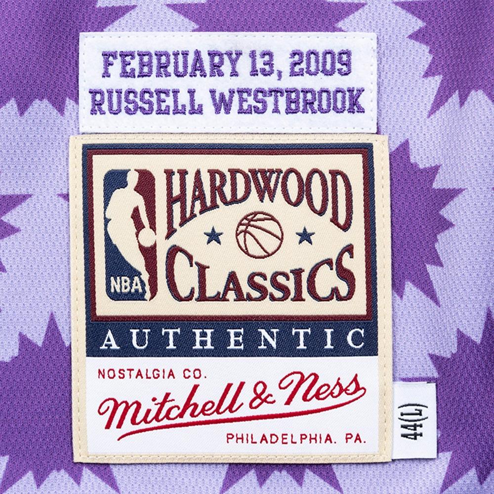 Mitchell & Ness x NBA Rookie Team 2009 Jerseys 'Russell Westbrook 0' Men's AJY4EL18005-BRTPURP09RWS