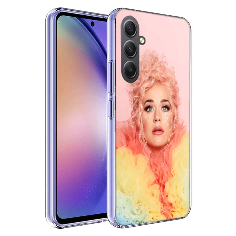Singer K-Katy Perry Phone Case for Samsung A17 A37 A57 A07 A16 A26 A36 A56 A06 A02S A12 A22 A32 A52S A04S A14 A24 A34 A54 A03 A1