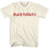 Iron Maiden Red Black Logo Music Shirt