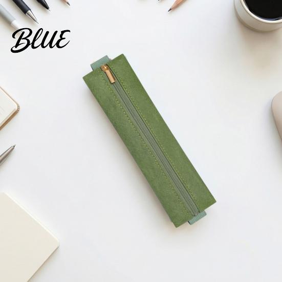 Professional Accessory Organizer Zipper Pen Holder for Notebook with Adjustable Elastic Band Slim Portable Stationery Design Lightweight Pouch,
