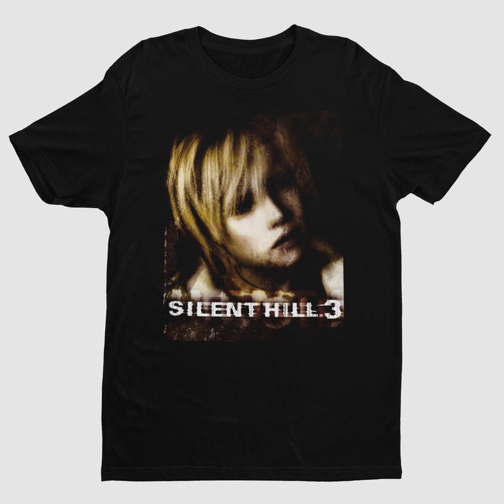 

Silent Hill 3 Game Premium T-shirt Playstation 2 Console Cover Art Unisex Unisex T-Shirt XXL