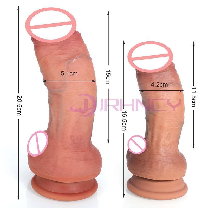 Super Realistic Dildo For Women Huge Silicone Penis Female Masturbation Fake Dildo with Suction Cup Adult Sex Games No Vibrator