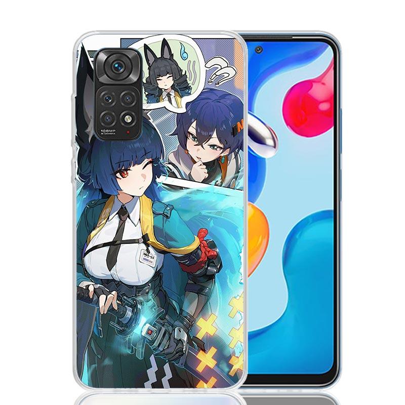 Zenless Zone Zero Hoshimi Miyabi Phone Case For Xiaomi Redmi Note 15 14 13 12S 12 Pro Plus 11S 11E 11 11T 10S 10 Art Soft Patter