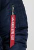 Winter Jacket Alpha Industries MA-1 ZH Back EMB (138105) Ultra Navy