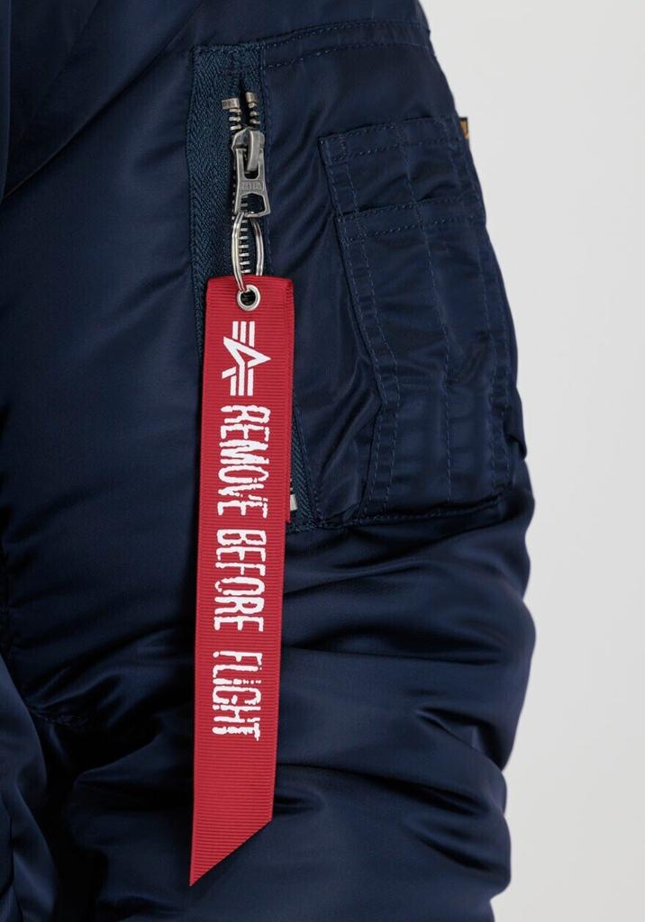 Winter Jacket Alpha Industries MA-1 ZH Back EMB (138105) Ultra Navy