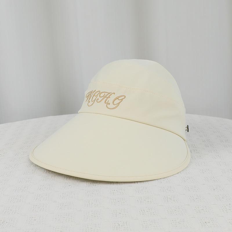 Lady's Summer Outdoor Sun Protection Hat, Sun-blocking Hat, Wide-brimmed Hat