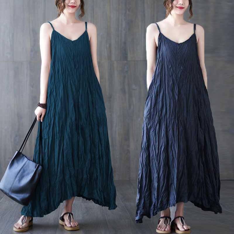 Summer Camisole Long Dress for Women