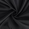 Household Fabric Waterproof Shower Curtain Bathroom Bath Curtain with Hooks Black200x180cm
