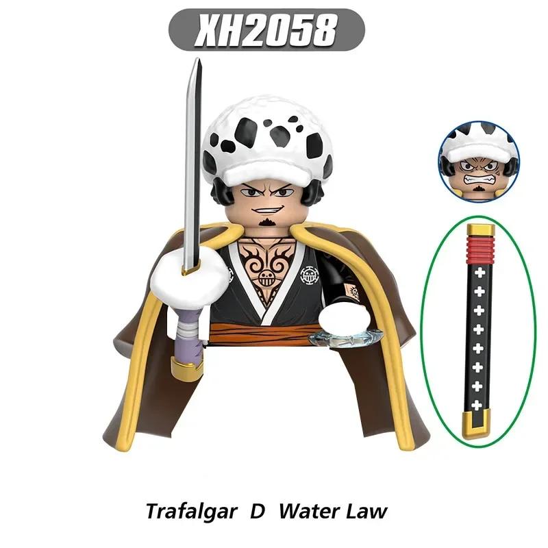 The Latest Building Blocks Japan Anime Bricks Dolls Mini Action Toy Figures Assemble Blocks Children Gifts Anime Figure