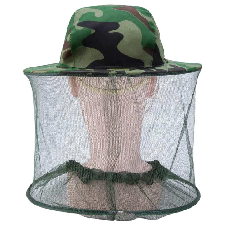 Foldable Net Yarn Hat Sun-proof Breathable Hiking Camping Fishing Double-Use Cap