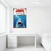 Jaws Vintage Metal Tin Sign Classic Horror Movie Poster Rusty Texture Wall Decor for Home Man Cave Bar Club Cafe