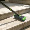 Sidewalk Joint Scrubbing Tool 3-in-1 Deck Brush, Floor Scrub Brush with Long Handle, Detachable Backyard Patio Maintenance Weed for