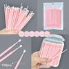New 50/100pcs Eyelash Brushes Eyelash Extensions Spoolie Brush Eyebrow Comb Microbrush for Eyelashes HZS25