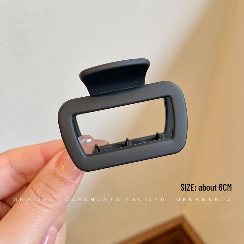 Elegant Large Hair Claw Clip for Thick Hair - High-End Korean Updo Shark Clip