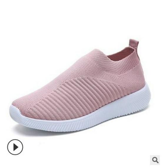 2024 Breathable Mesh Running Shoes - Comfortable, Versatile, Large-Size Korean-Style Casual Sneakers